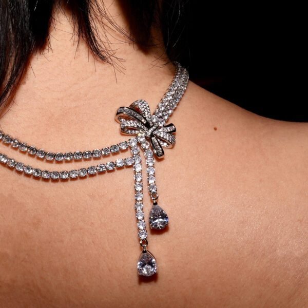Twilight Bow Necklace - Image 2